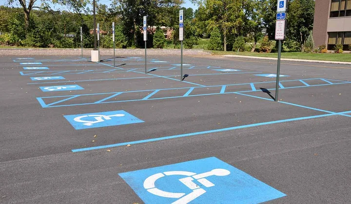 ada parking lot