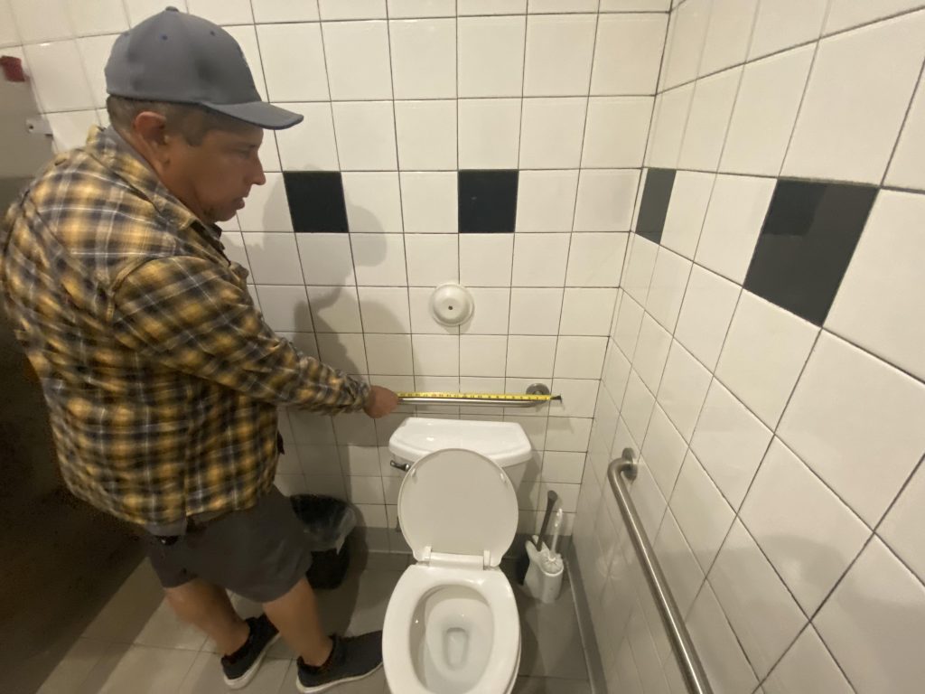 rear grab bar requirements