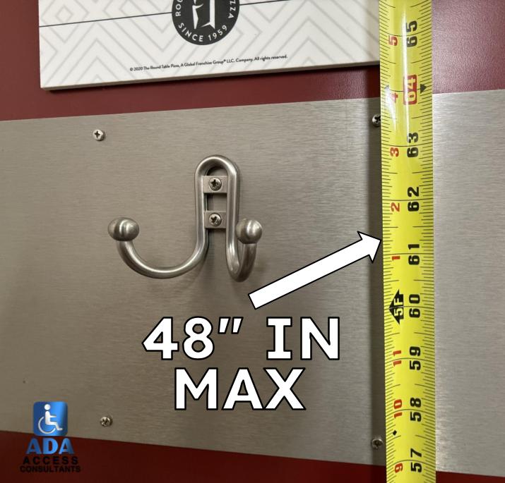 ADA Coat Hook Height