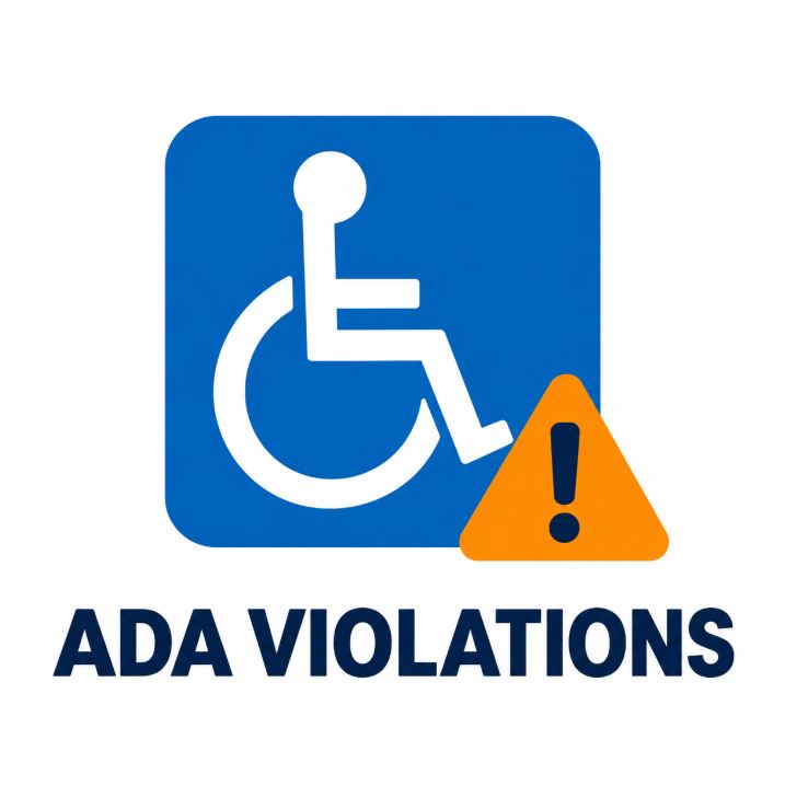 ada violations ranked