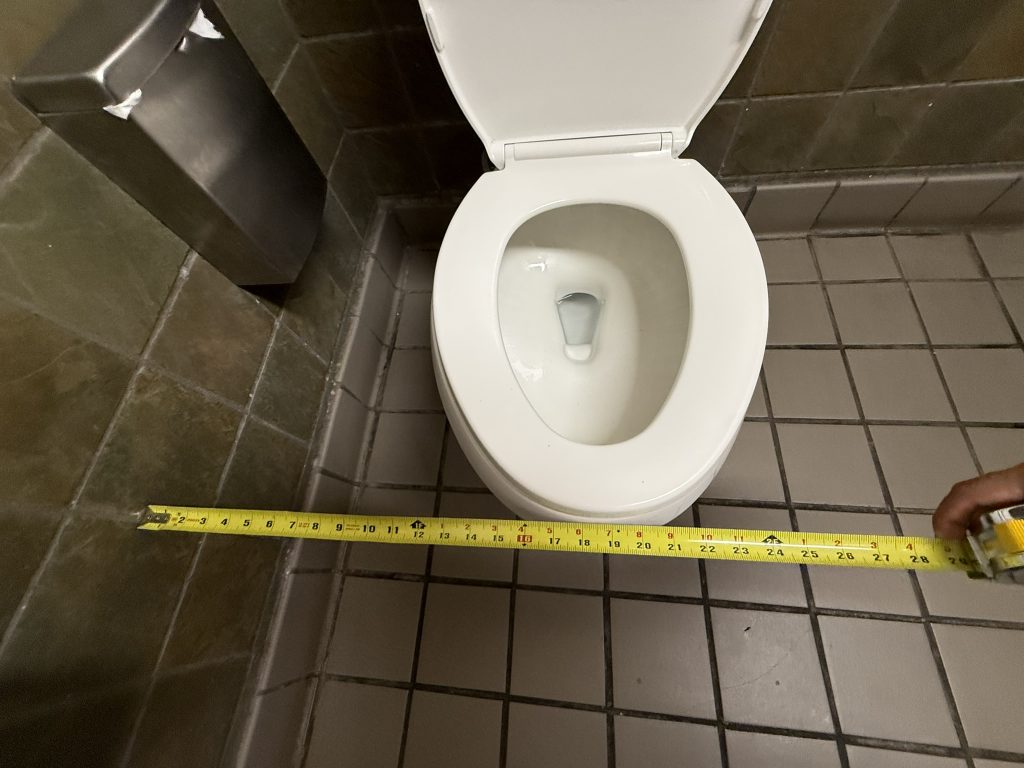 ADA Water Closet Distance From Wall