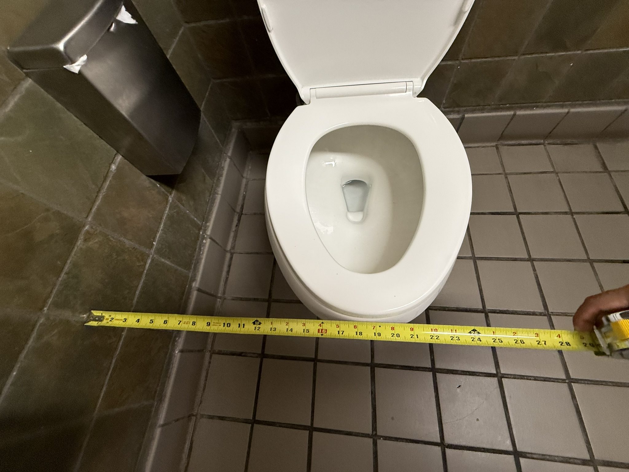 ADA Water Closet Distance From Wall
